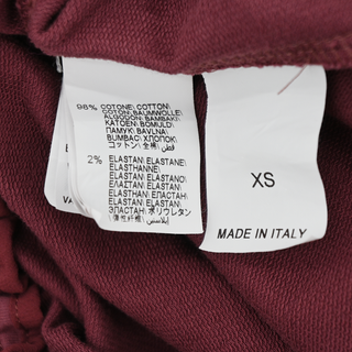 BRUNELLO CUCINELLI | Dark Mauve Cotton-Blend Sweatpants