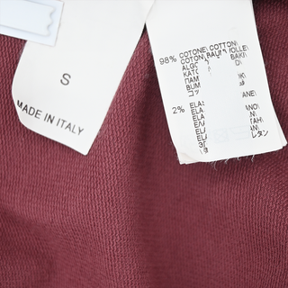 BRUNELLO CUCINELLI | Dark Mauve Cotton-Blend Zip Jacket