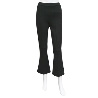 3.1 PHILLIP LIM | Black Rib Kick Flare Pants