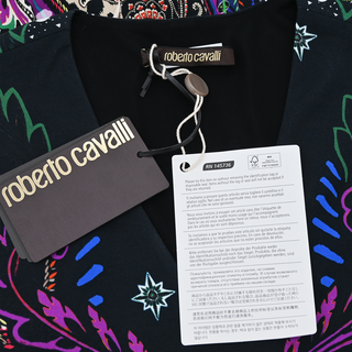 ROBERTO CAVALLI | Abito Multicolored Paisley Dress
