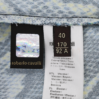 ROBERTO CAVALLI | Snake & Kaleidoscope Print Dress