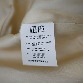 MOSCHINO | Gold Metallic Silk-Blend Dress