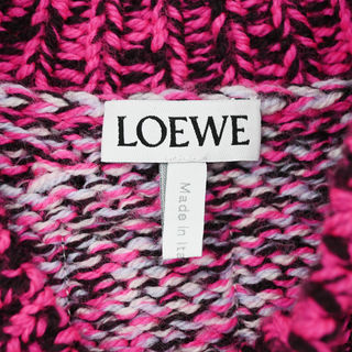 LOEWE | Fuchsia Mouliné Knit Sweater