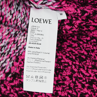 LOEWE | Fuchsia Mouliné Knit Sweater