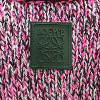 LOEWE | Fuchsia Mouliné Knit Sweater