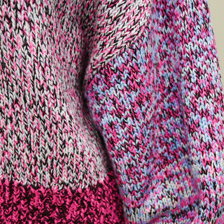 LOEWE | Fuchsia Mouliné Knit Sweater