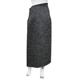 THE ROW | Asymmetrical Navy Tweed Skirt