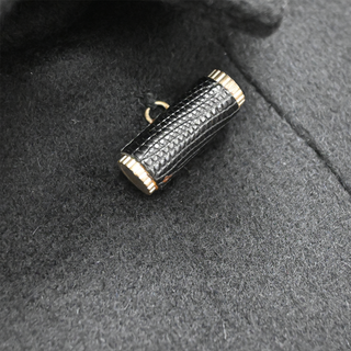 CALVIN KLEIN | Black Cropped Cashmere Jacket