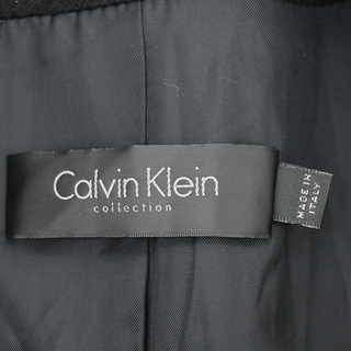 CALVIN KLEIN | Black Cropped Cashmere Jacket