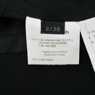 CALVIN KLEIN | Black Cropped Cashmere Jacket