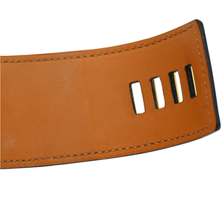 HERMES | Blue Leather Collier de Chien Bracelet