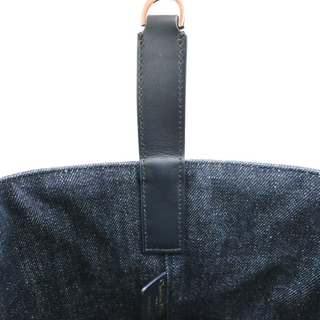 DIOR | Dark Blue Denim Cannage Toujours Handle Bag