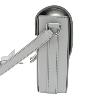 DIOR | Gray Cosmo Laser Cut Cannage Leather Crossbody Bag