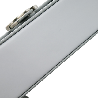 DIOR | Gray Cosmo Laser Cut Cannage Leather Crossbody Bag