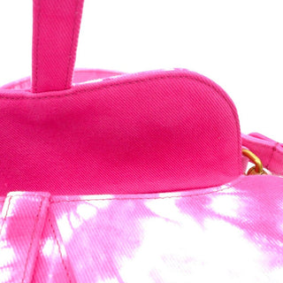DIOR | Pink Tie-Dye Saddle Bag