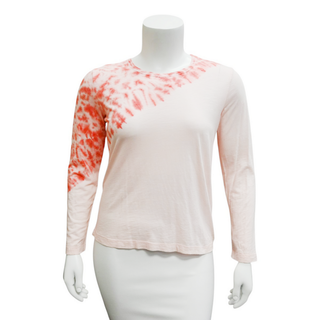 PROENZA SCHOULER | Pink Tie Dye Tissue Jersey Top