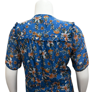 VERONICA BEARD | Cerulean Floral Dakota Mini Dress