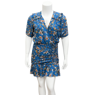 VERONICA BEARD | Cerulean Floral Dakota Mini Dress