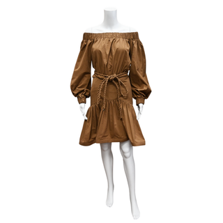 SILVIA TCHERASSI | Castegnato Off The Shoulder Mini Dress