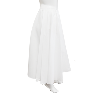 LAFAYETTE148 | Helena White Cotton-Blend Skirt