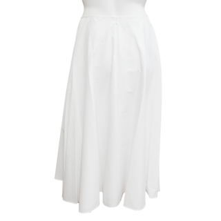 LAFAYETTE148 | Helena White Cotton-Blend Skirt