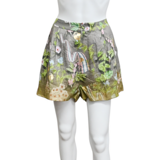 CYNTHIA ROWLEY | Dawn Faded Floral Print Shorts