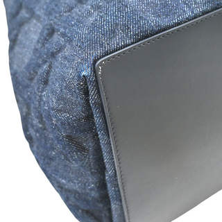 DIOR | Dark Blue Denim Cannage Toujours Handle Bag