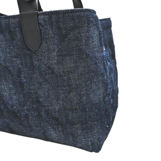 DIOR | Dark Blue Denim Cannage Toujours Handle Bag
