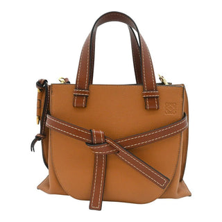 LOEWE | Gate Tan Leather Top Handle Bag