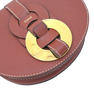 CHLOE | Darryl Tan Leather Saddle Bag