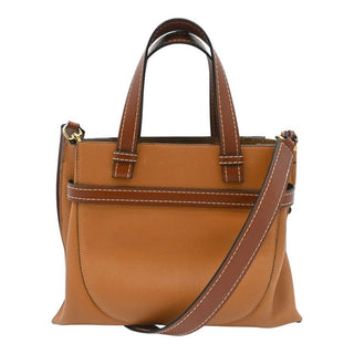LOEWE | Gate Tan Leather Top Handle Bag