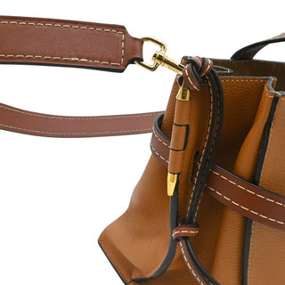 LOEWE | Gate Tan Leather Top Handle Bag