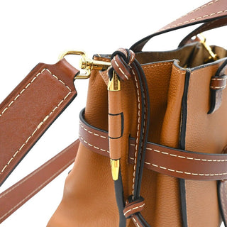 LOEWE | Gate Tan Leather Top Handle Bag