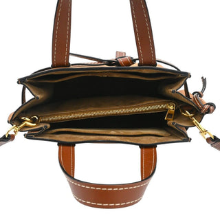 LOEWE | Gate Tan Leather Top Handle Bag