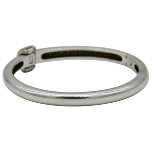 SLANE & SLANE | Sterling Silver Diamond Bangle