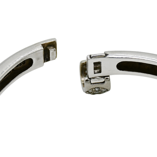SLANE & SLANE | Sterling Silver Diamond Bangle