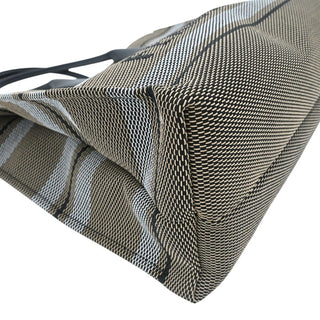 FERRAGAMO | Signature Striped Woven Tote Bag