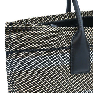 FERRAGAMO | Signature Striped Woven Tote Bag