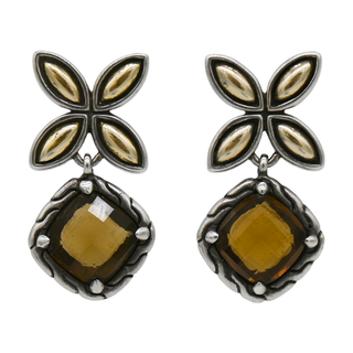 JOHN HARDY | Kawung Smoky Quartz Drop Earrings