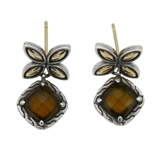 JOHN HARDY | Kawung Smoky Quartz Drop Earrings