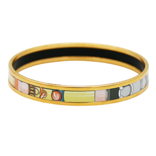 HERMES | Cavald'or Fin Romantique Narrow Enamel Bracelet