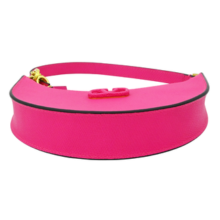 VALENTINO | VLogo Pink Leather Mini Shoulder Bag