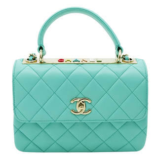 CHANEL | Turquoise Small Trendy CC Flap Bag