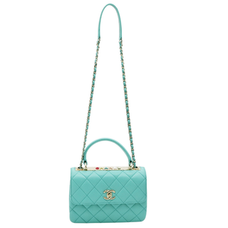 CHANEL | Turquoise Small Trendy CC Flap Bag