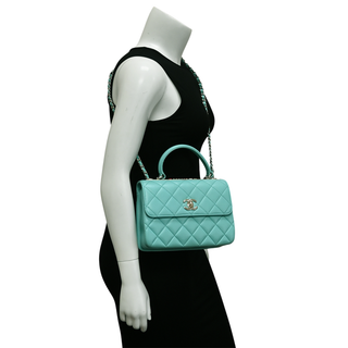 CHANEL | Turquoise Small Trendy CC Flap Bag