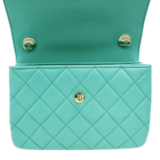 CHANEL | Turquoise Small Trendy CC Flap Bag