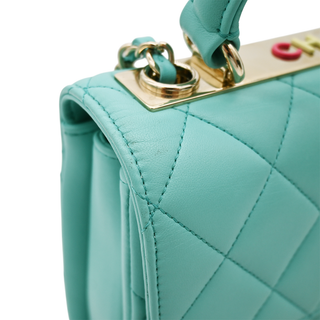 CHANEL | Turquoise Small Trendy CC Flap Bag