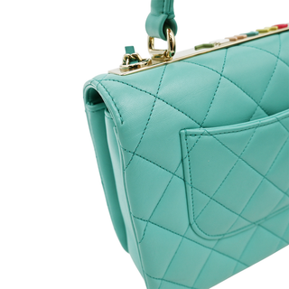 CHANEL | Turquoise Small Trendy CC Flap Bag