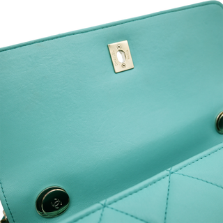 CHANEL | Turquoise Small Trendy CC Flap Bag