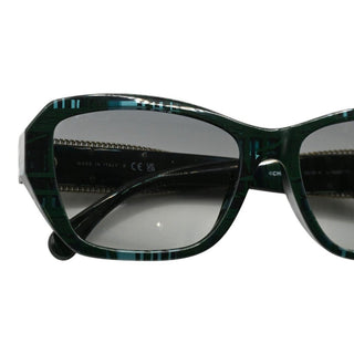 CHANEL | Green CC Butterfly Sunglasses